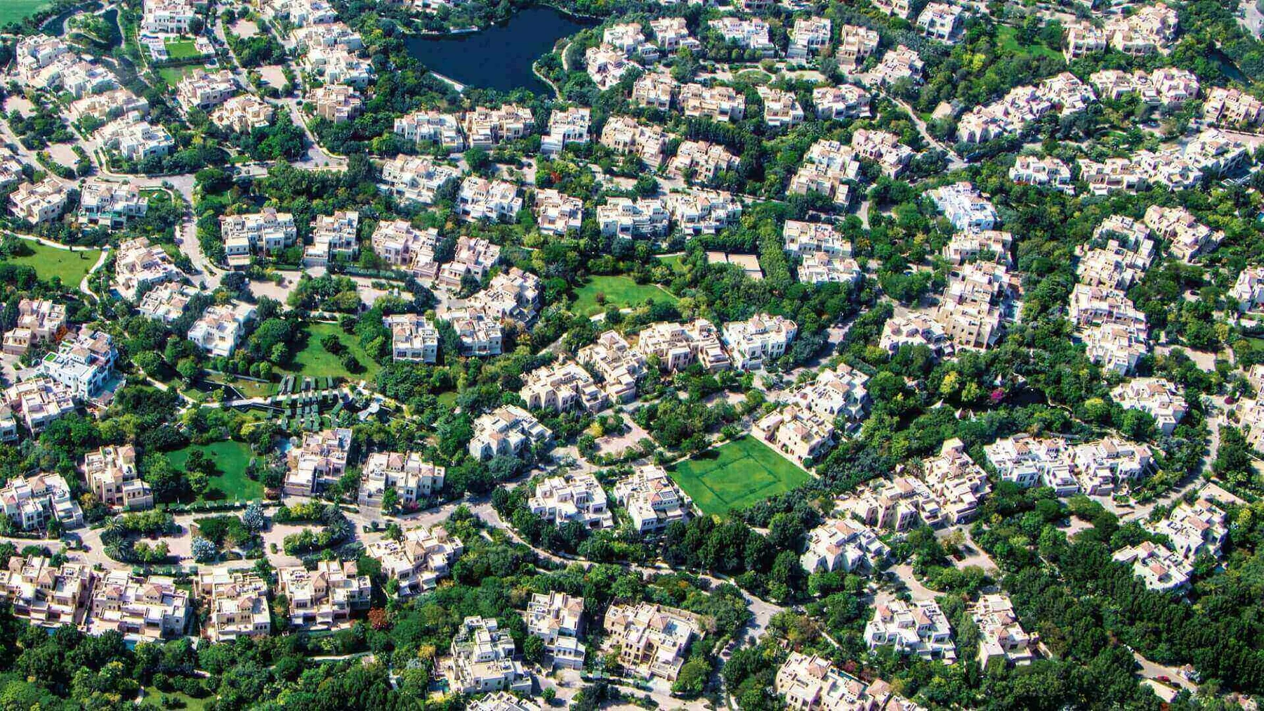 Al Barari area photograph supplied by Flow Living