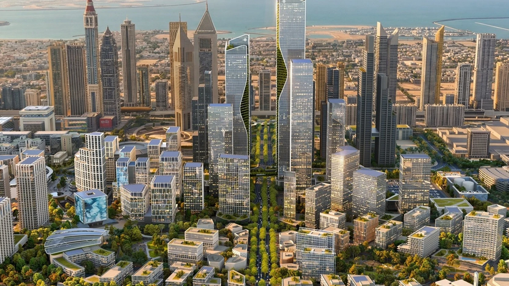 DIFC area photograph supplied by Flow Living