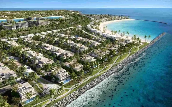 Dubai Islands area photograph supplied by Flow Living